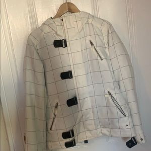White and Black Burton Women’s Jacket